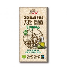 Шоколади Solé - 73% органичен шоколад със зехтин