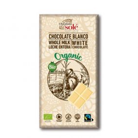Шоколади Solé - Бял органичен шоколад