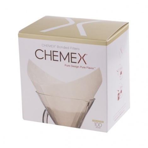 Хартиени филтри Chemex 6-10 квадратни чаши