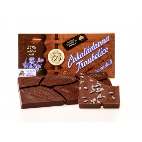 Шоколад Troubelice Лавандула 75%, 45g