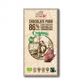 Шоколади Solé - 86% органичен шоколад