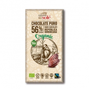Шоколади Solé - 56% органичен шоколад 100 г
